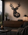 Wandbild Hirsch – Schwarzwald trifft modernes Design