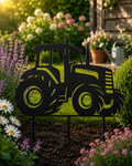 Gartenstecker Traktor